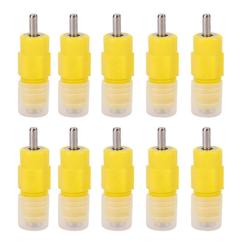 10 Pieces Automatic Chicken Waterer, Water Nipple Drinker, Drinking Tool Accessories