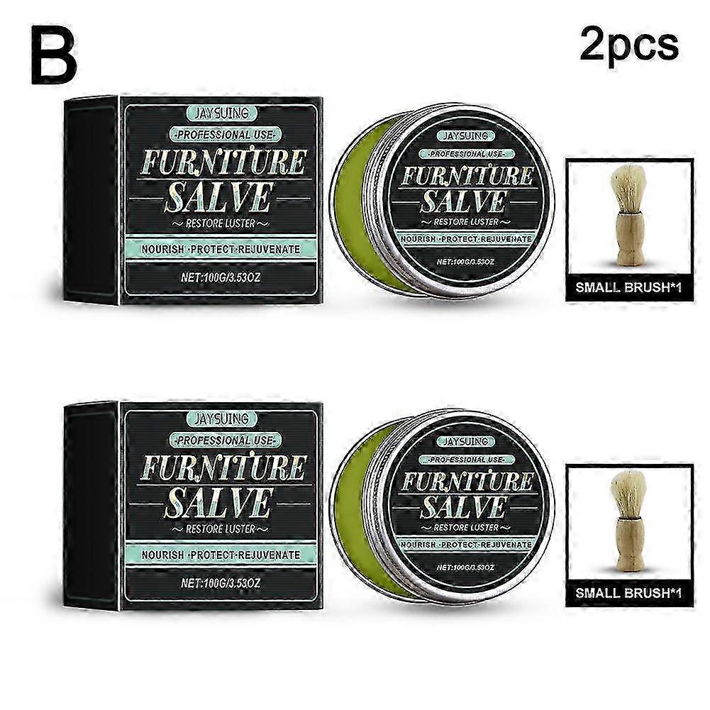Furniture Salve for Leather - Polisher, Moisturizer, and Restorer for Couches