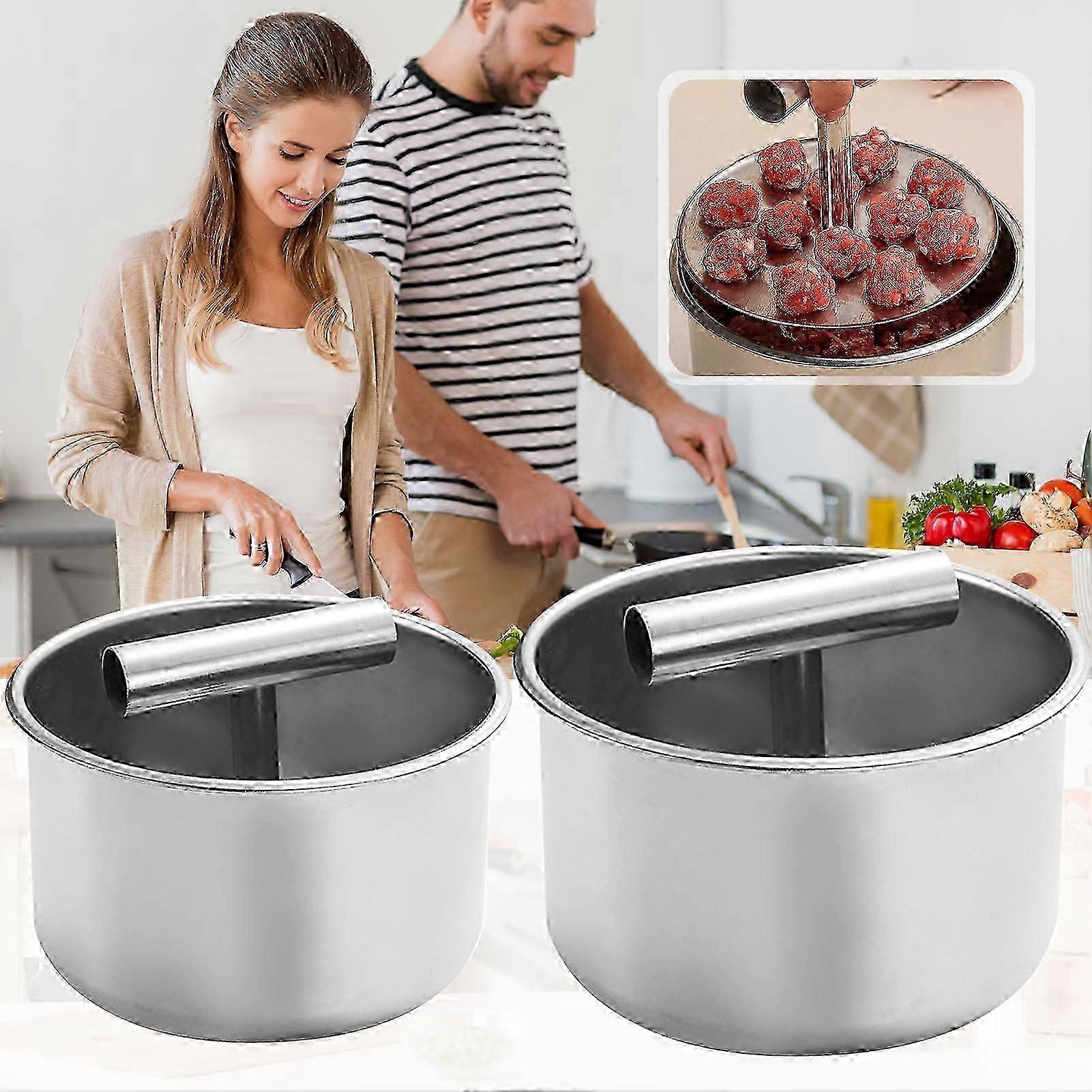 Optimized Kitchen Meatball Press: Ergonomic Design, Versatile Ball Maker Tool for Home Cooking Sessions