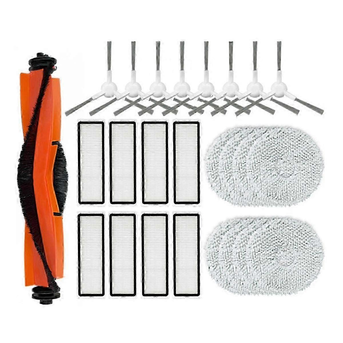 For Robot Vacuum X20+ / X20 Plus Vacuum Cleaner Replacement Main Side Brush Mop Cloth Hepa Filter Parts