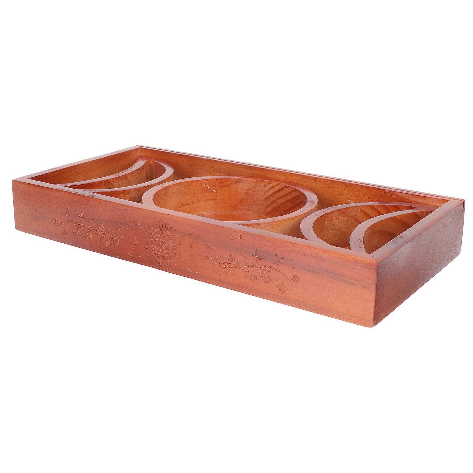 Brown Plastic Tarot Card Holders for Supporting Use Lightweight and Wear Resistant 7.5 inches