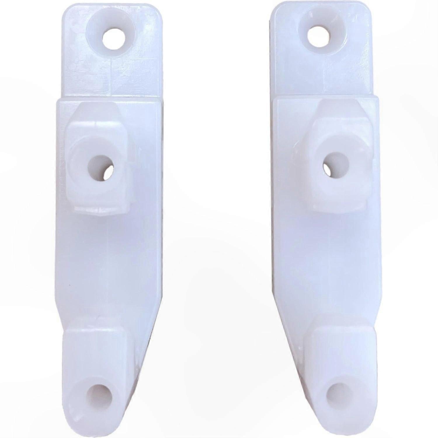 Drawer Front Connector Bracket Pair - Screw-On Design for Easy Installation