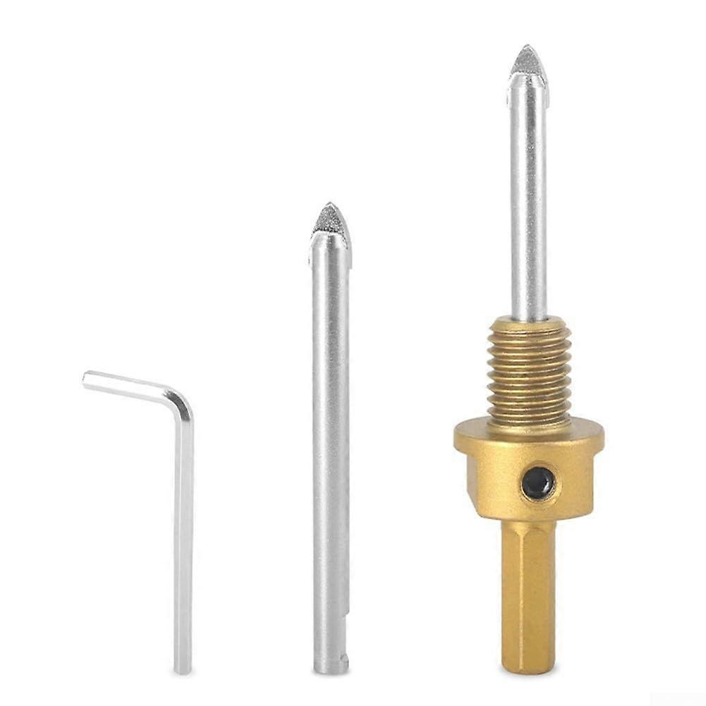Center Drill Adapter M14 Thread for Electric Drills and Angle Grinders - Precision Hole Cutting Tool, Durable Design