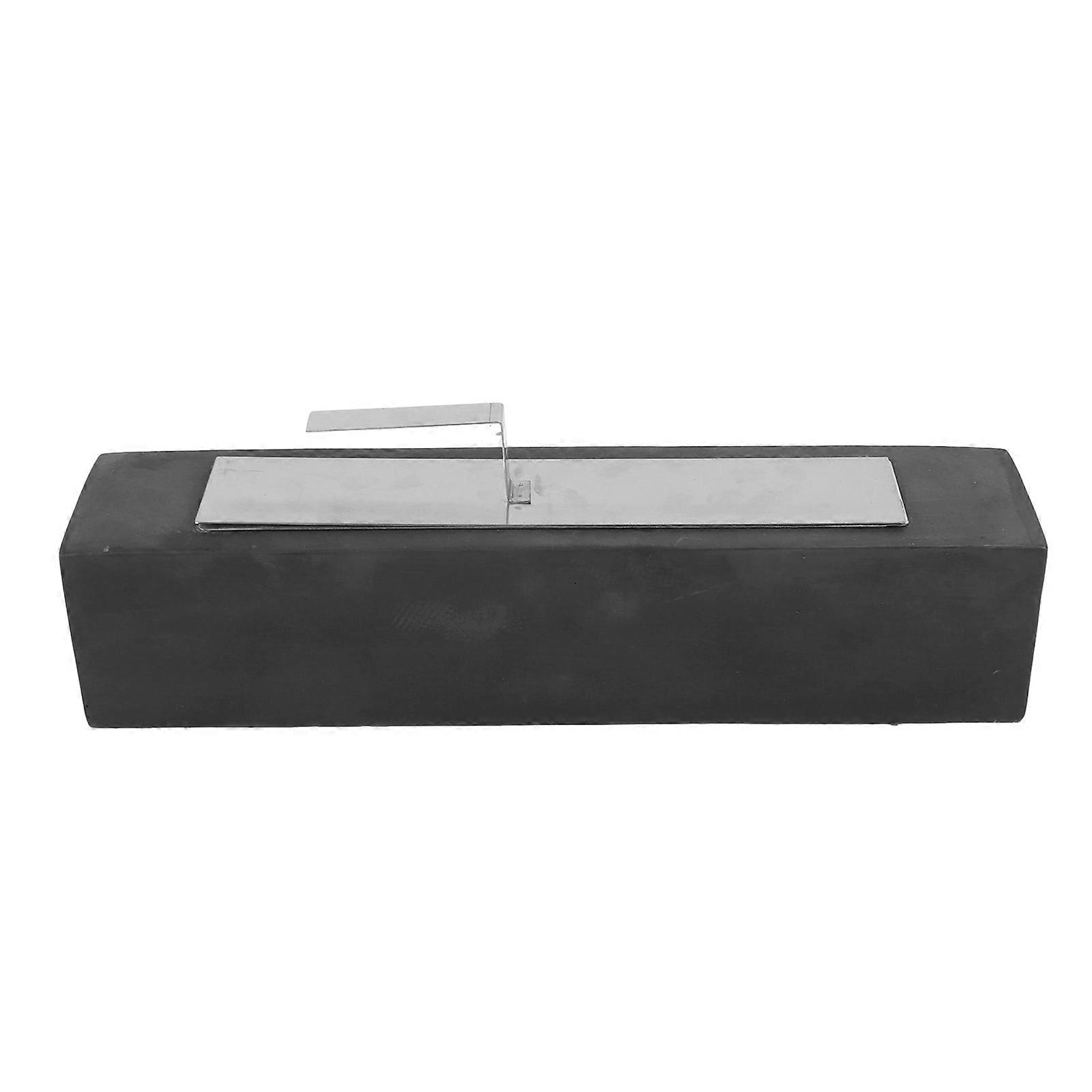 Portable Rectangular Tabletop Fire Pit 45x10x10cm Safe Heating