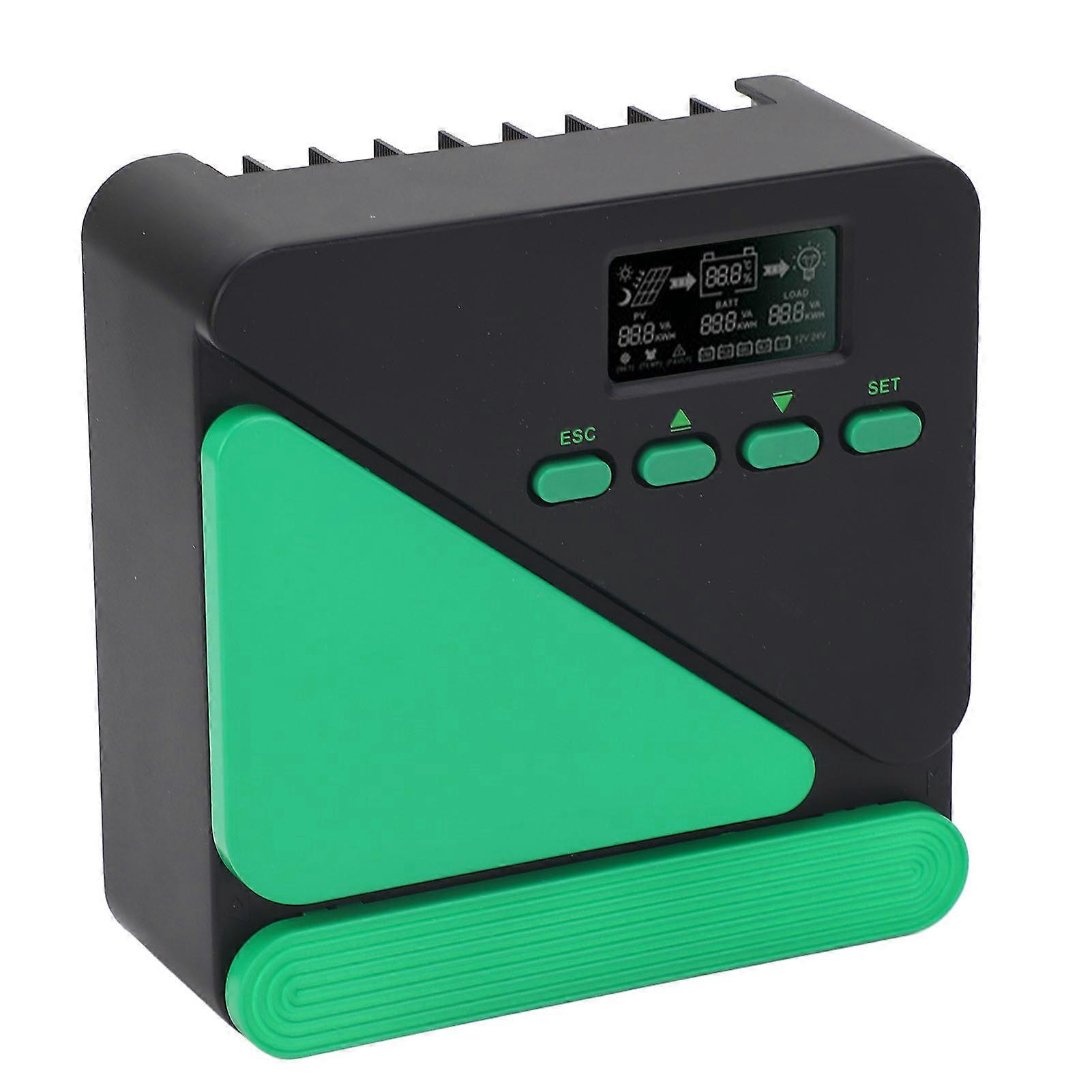 20A MPPT Solar Charge Controller 12V/24V LCD 135x135x54mm