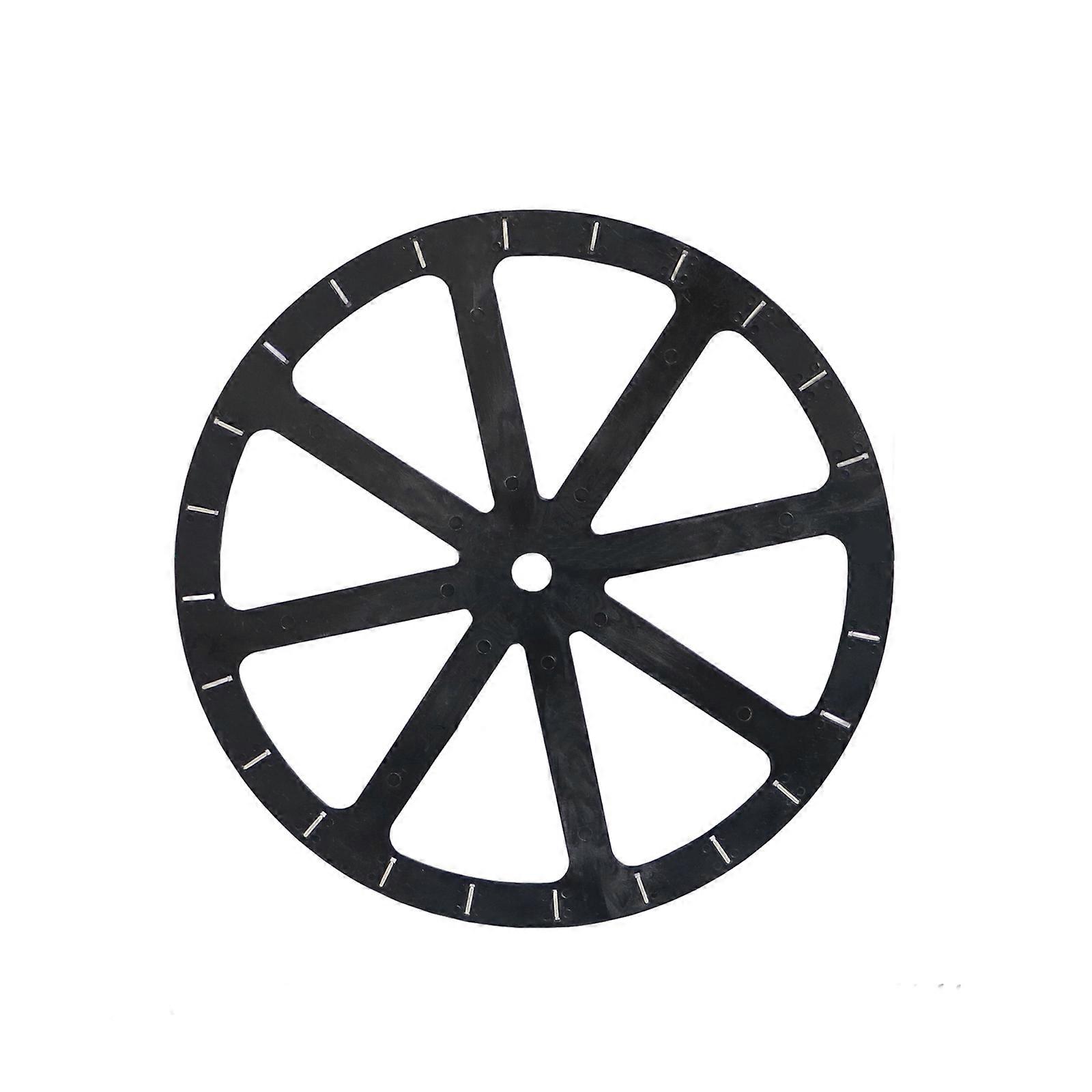 Solid Iron Rotating Stand 360 Degree Spin Base Multipurpose Rotating Tray For Tabletop Decors And Item Showcases Multicolor