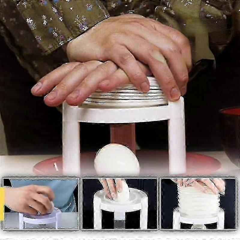 Automatic Egg Peeler for Boiled Eggs - Easy Kitchen Gadget