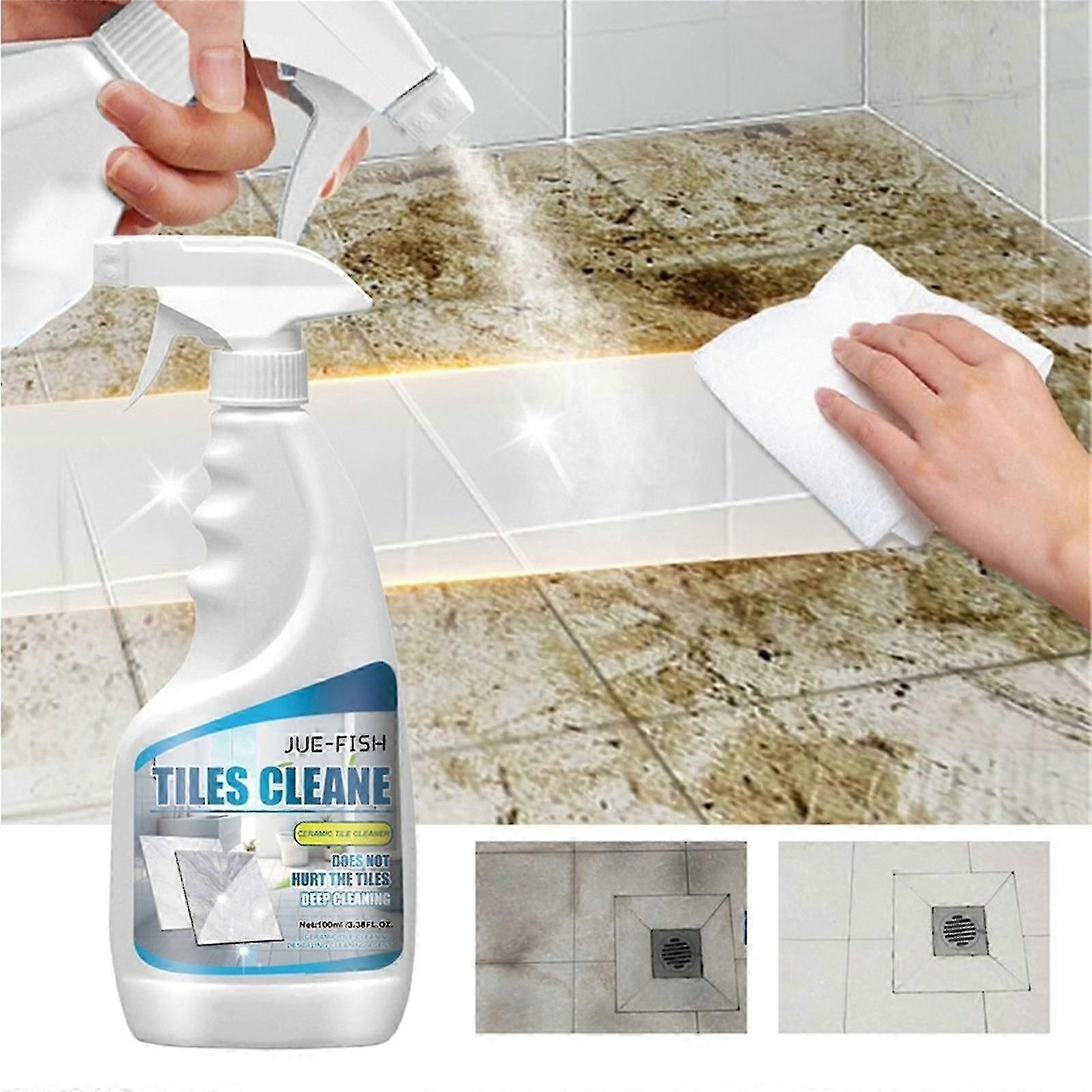 Tile cleaner for stubborn dirt