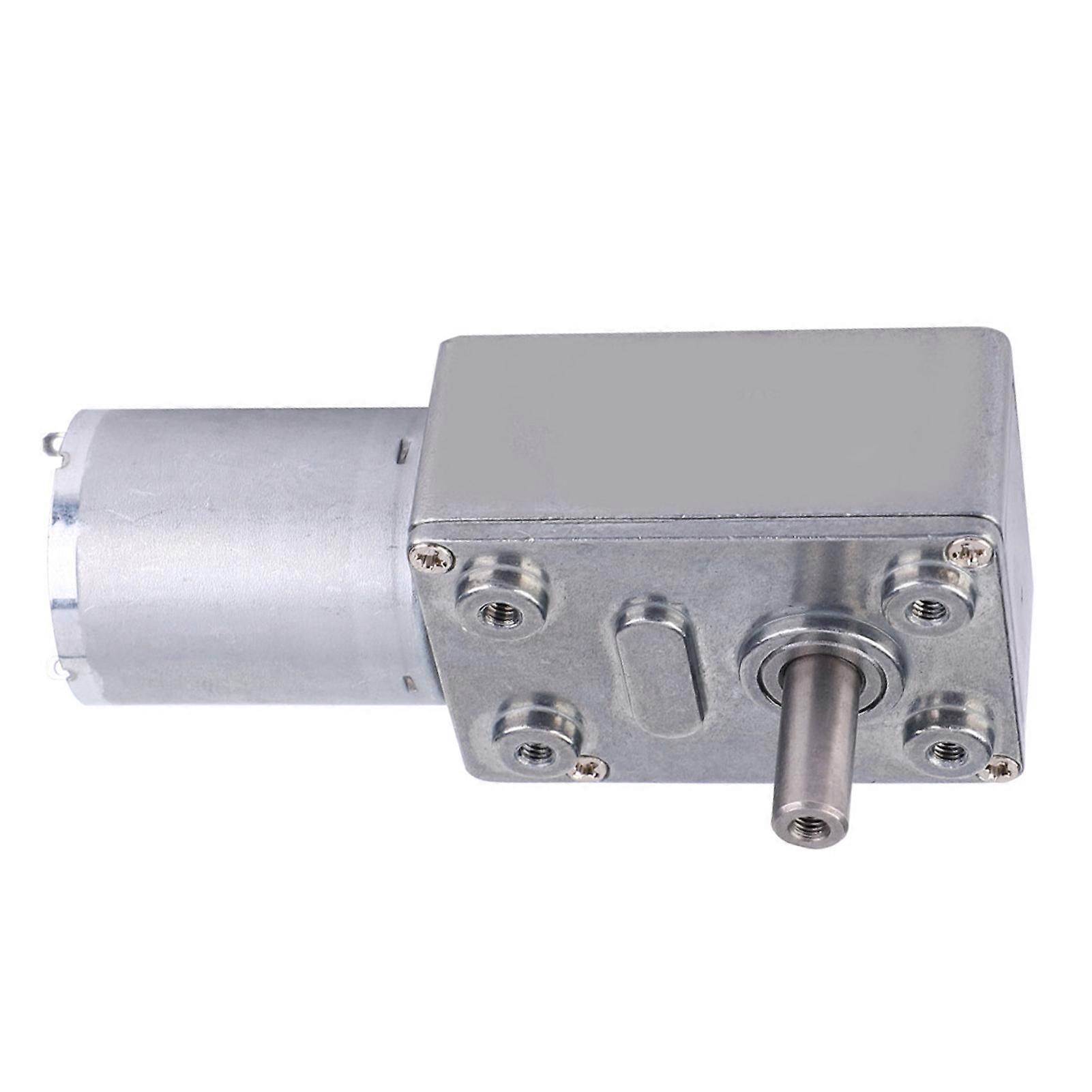Micro Type 24V DC Worm Gear Motor 10RPM High Torque
