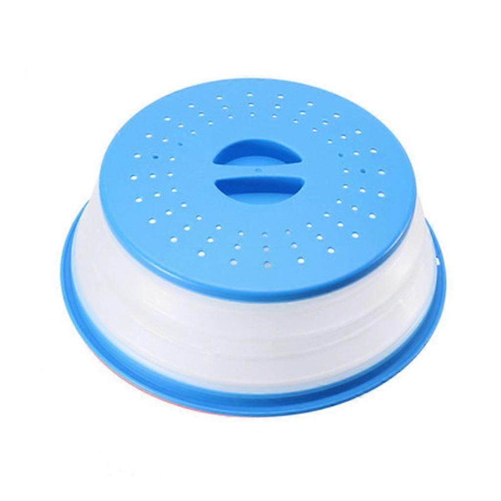 Foldable Microwave Lid - BPA Free, Blue