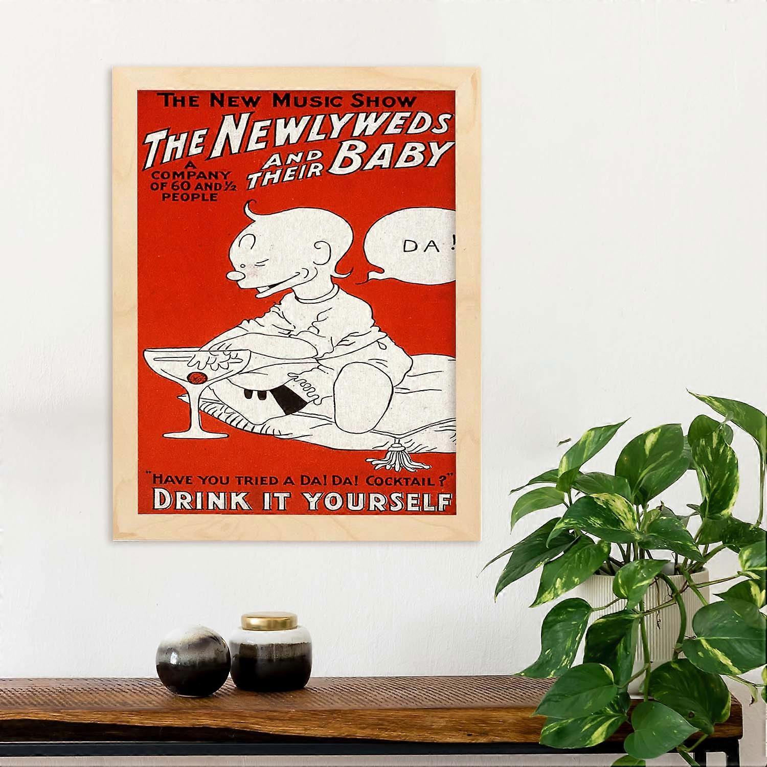 Poster Vintage Musical Nuevo Bebé