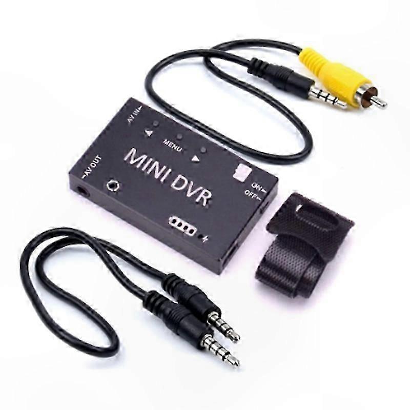 Mini FPV DVR Module with NTSC/PAL Switching, Built-in Battery for Video and Audio Recording