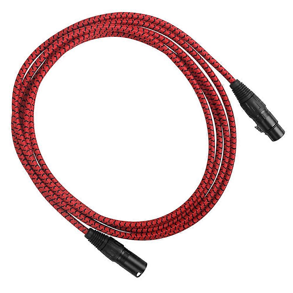 Audio Line Xlr Cable 3 Pin Male to Female Cord for Microphone Speaker Use 3m
