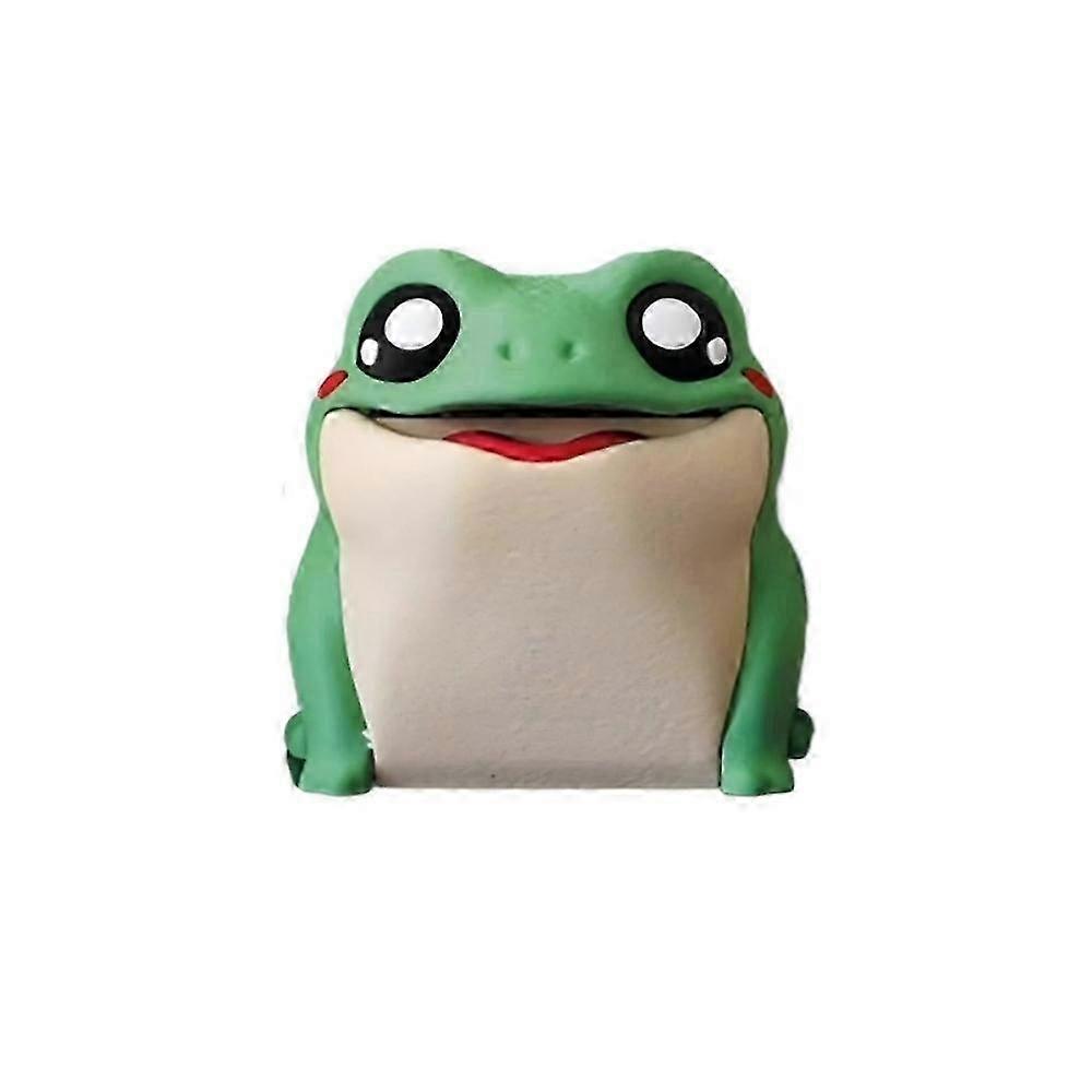 Cute Frog Roll Paper Holder, 3d Printed Frodrick The Toilet Paper Dispenser