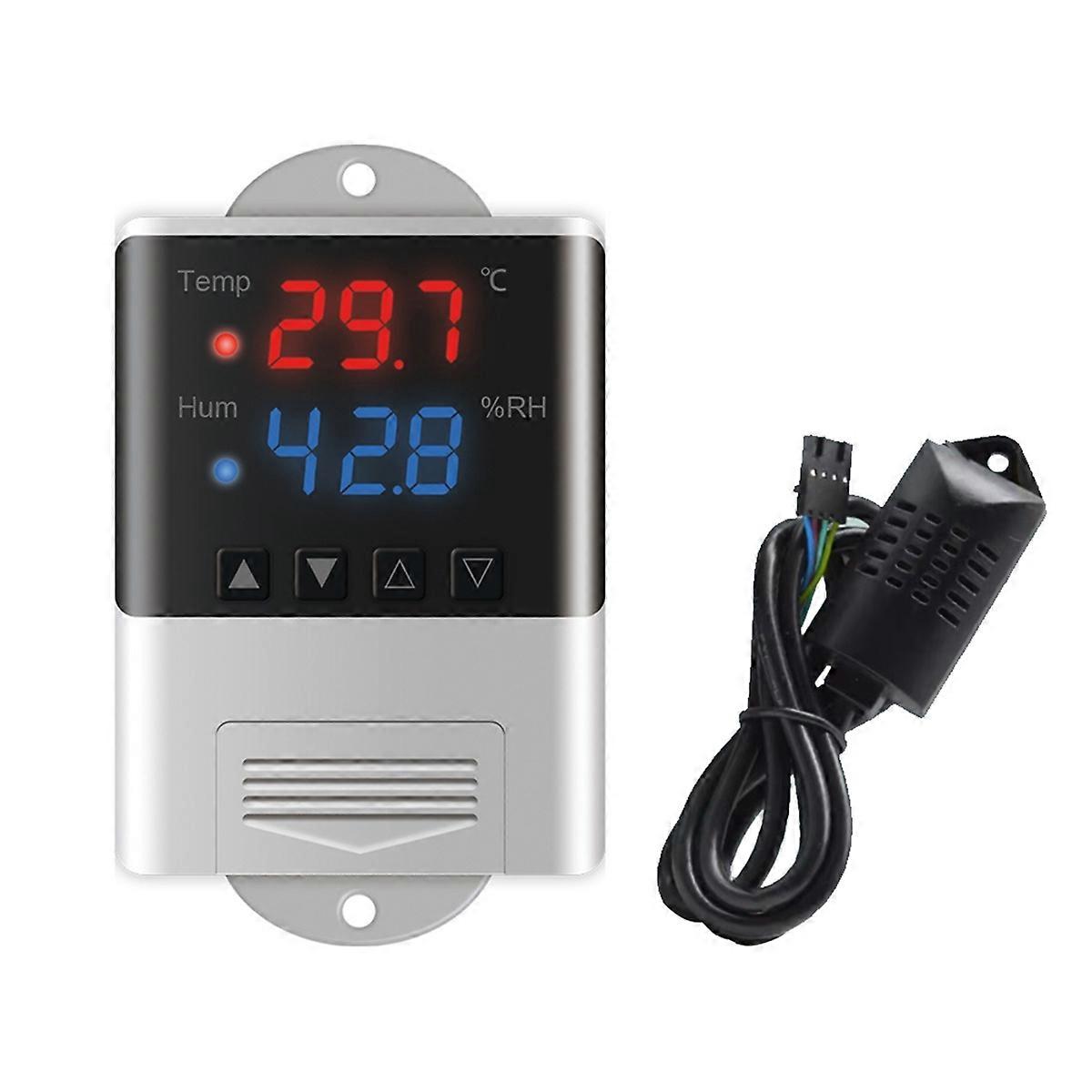 DTC3200 Wireless WiFi Temperature Controller Aquarium Thermostat with SHT20 Sensor APP Control for Smart Home
