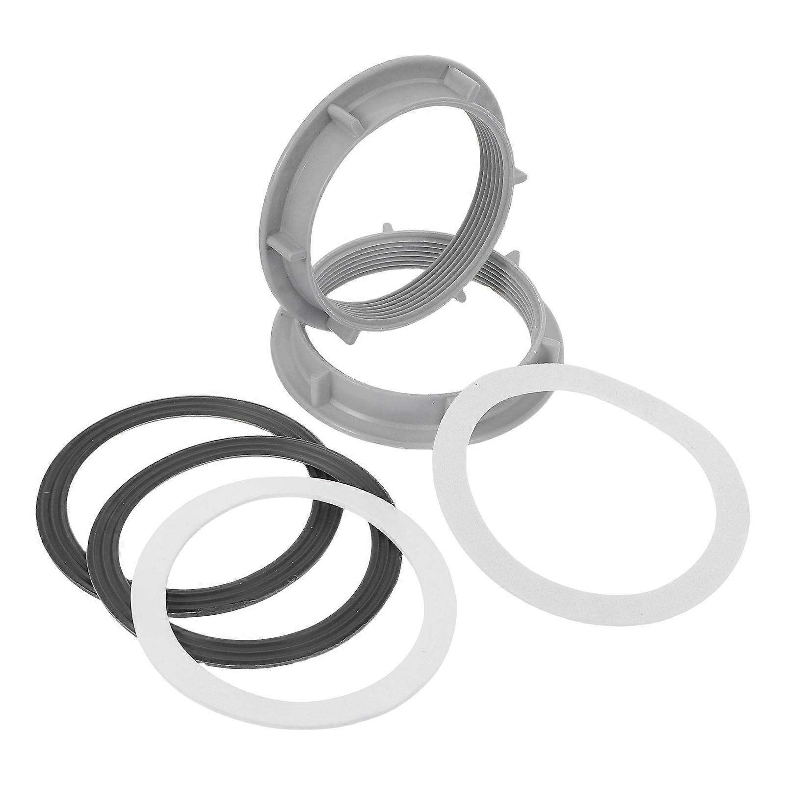 Kitchen Sink Drain Strainer O-Ring Gasket Set for 18Pcs Seal Replacement