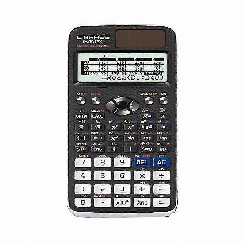 Scientific Calculator with Natural Display for Advanced Math and Science Tasks