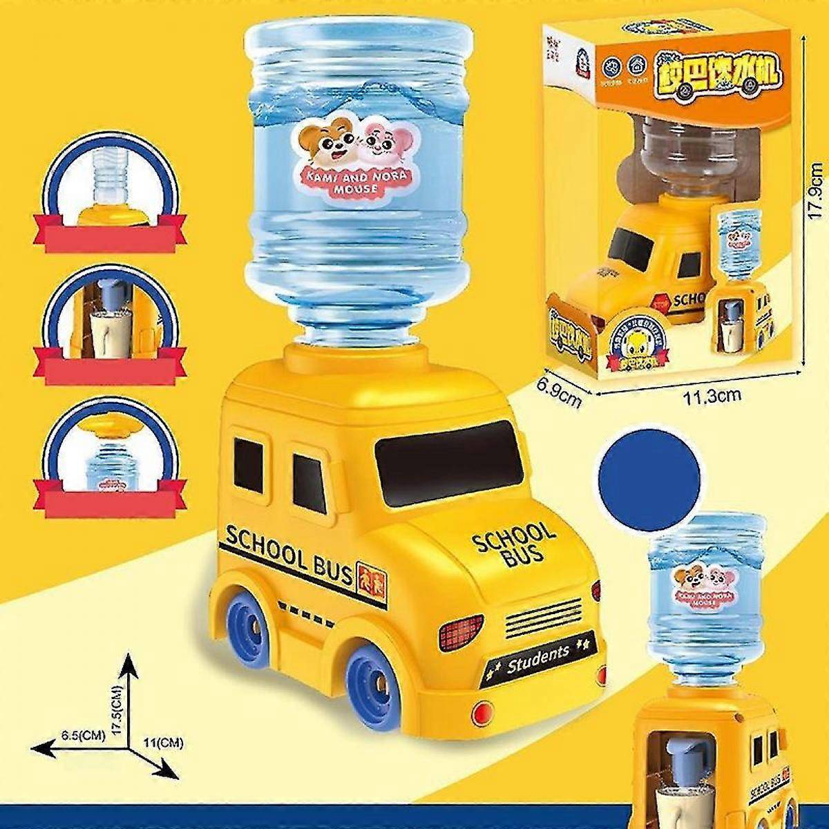 1Pc Simulation Fun Water Dispenser Mini Double Water Dispenser Kitchen Toys