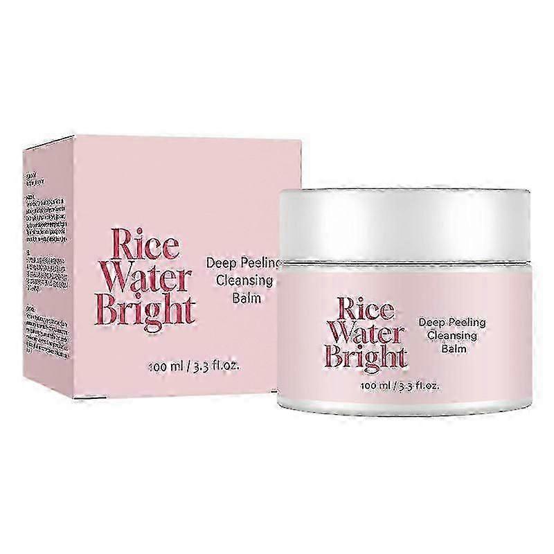 gentle face cleanser with rice water bright foam