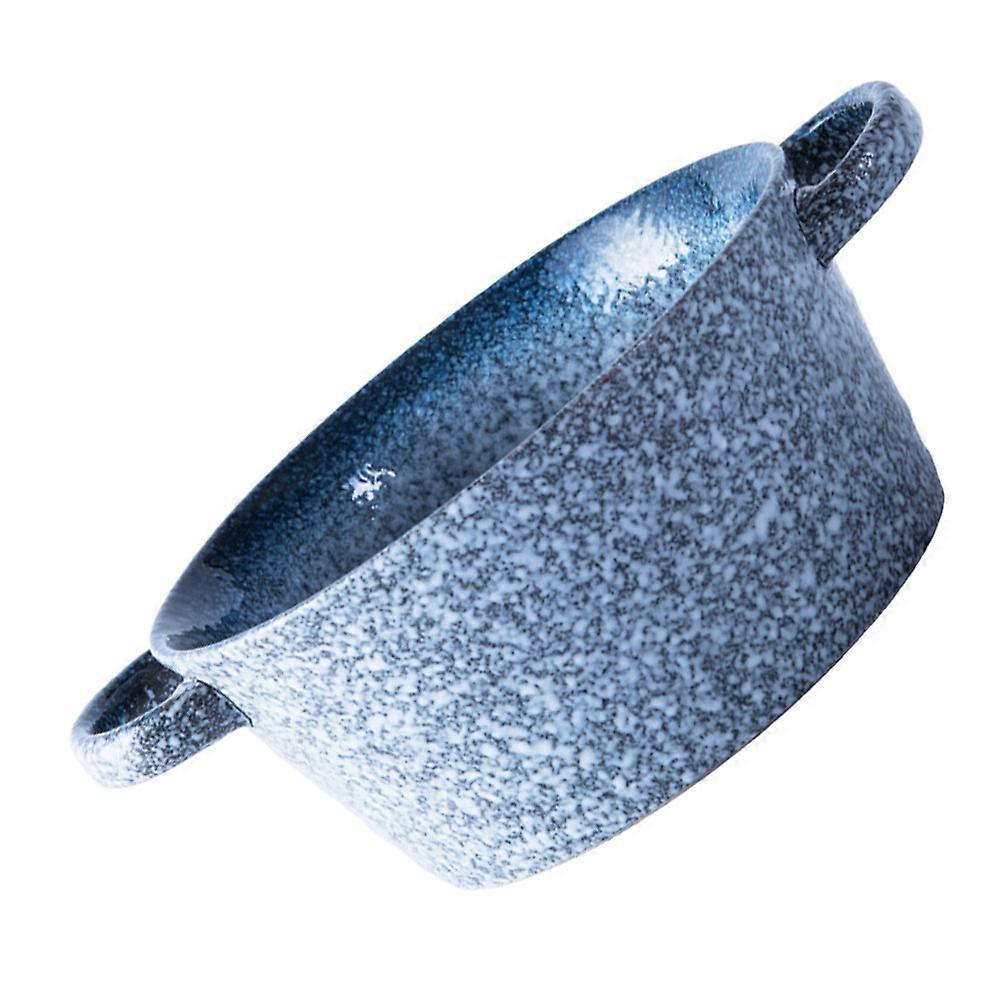 Keramická miska na jídlo v japonském stylu, tepelná izolace, 8,9 × 6,9 × 3,1 palce, 1 sada