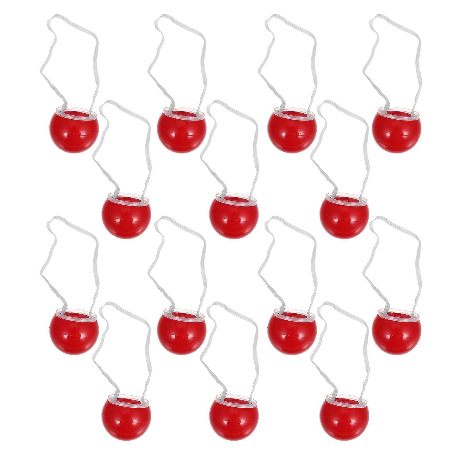 Light Up Clown Nose Kit For Themed Parties And Halloween Events 42Pcs Plastic Glow Design Accessories