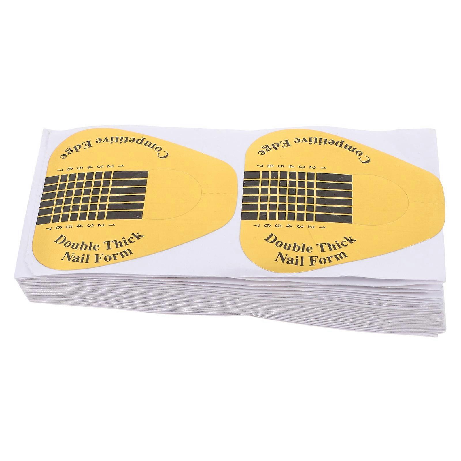 Manicure Extension Tool Stylish Nail Guide Stickers for Nail Roll