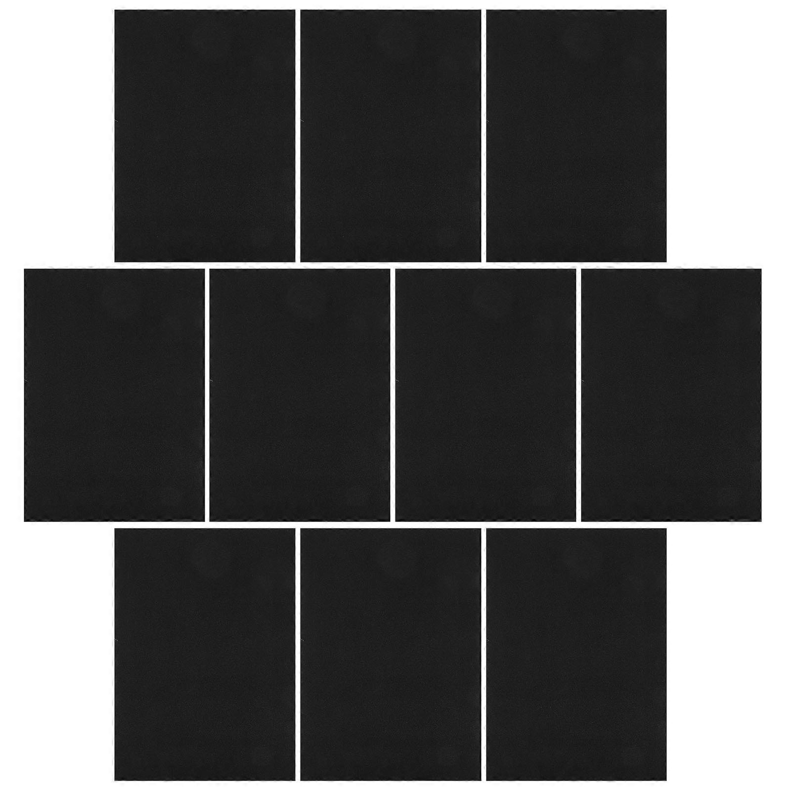 10Pcs Black Furniture Pads Eva for Floor Protection and Noise Reduction