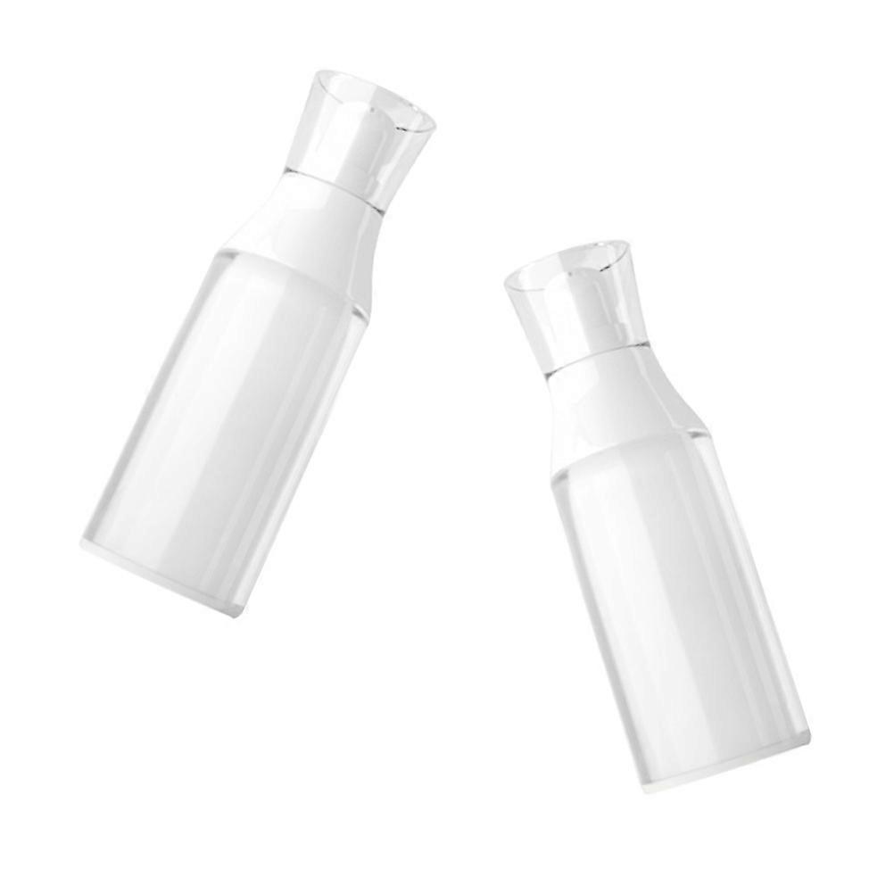 4Pcs Emulsion Bottle Shaped for Storage Use Pump Dispenser
