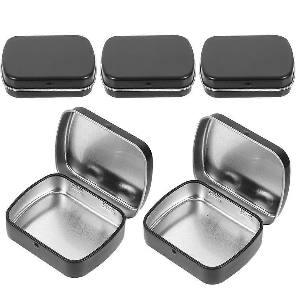 Iron Rectangular Sample Boxes For Organizing Usb Drives Candy And Small Gifts With Stylish Flip-Type Design Suitable For Storage 15Pcs