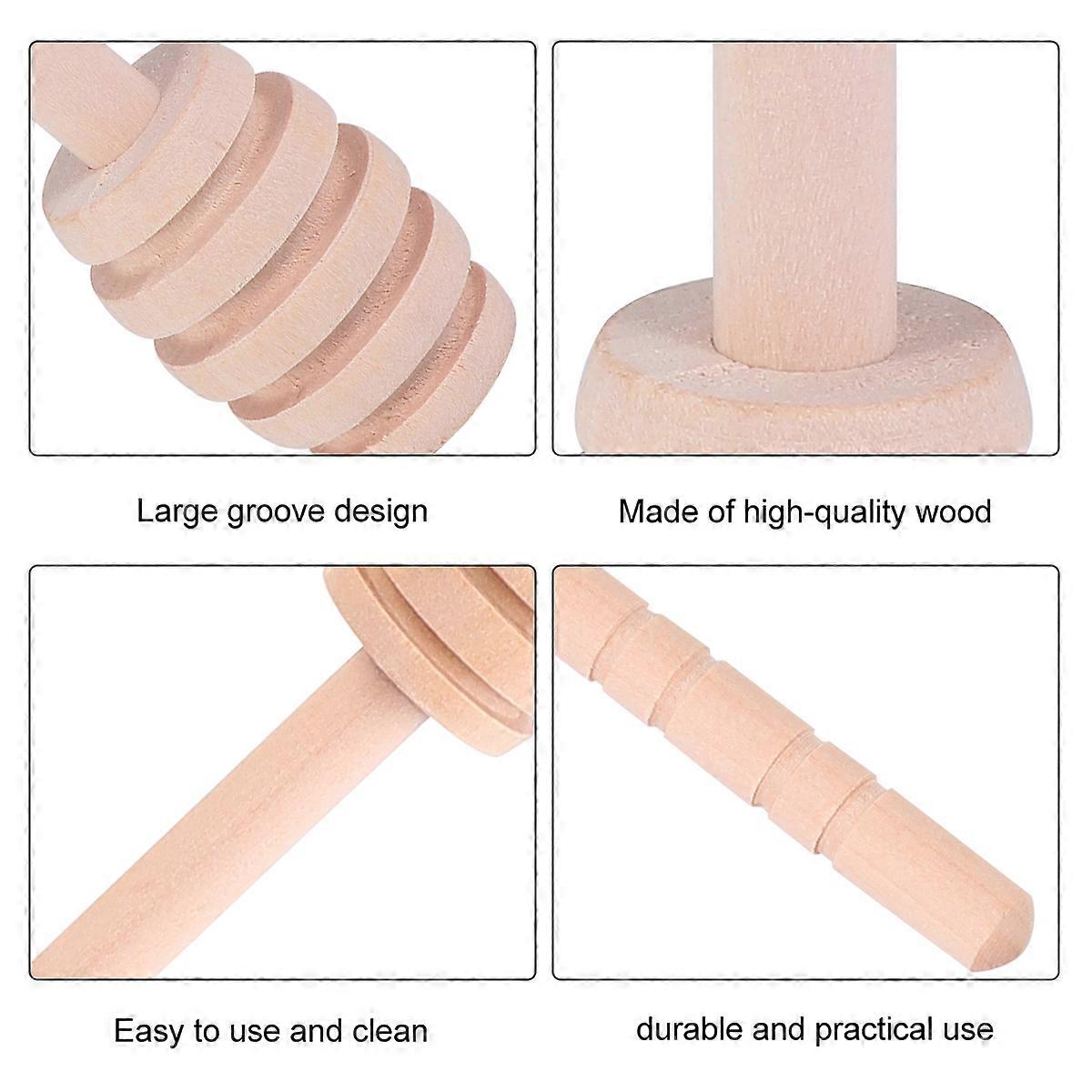 Beekeeping Honey Filter Square Mesh Simple Design Kitchen Use Removing Impurities Nylon Wood 2Pcs