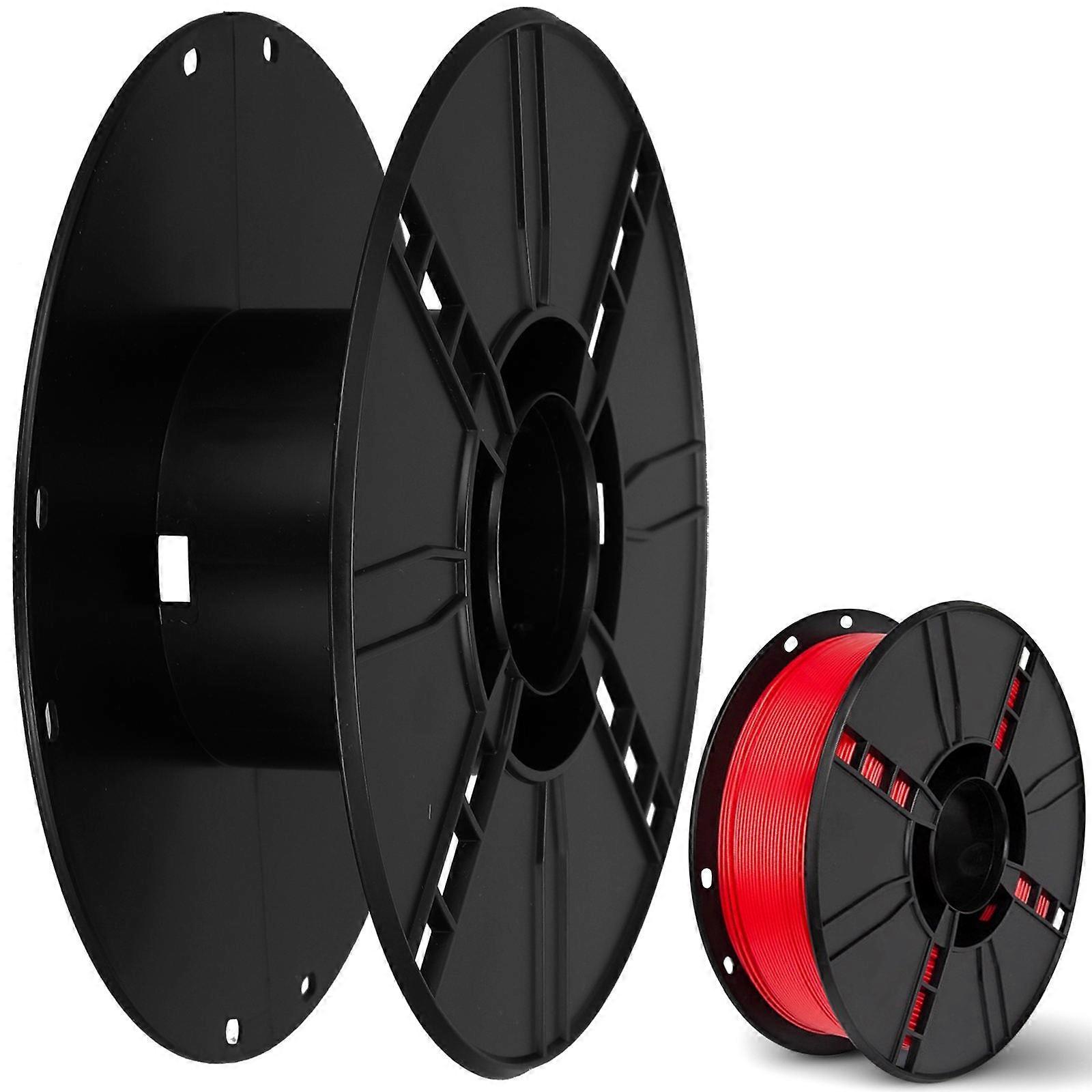 Cable Storage Reel Plastic Organizer for Camping 2Pcs Black Set