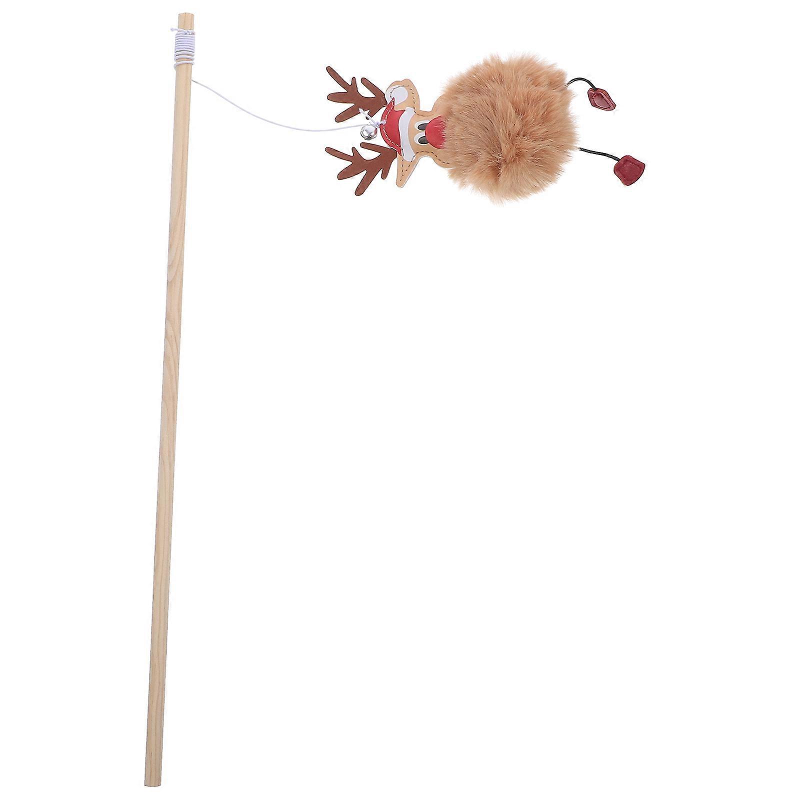 Interactive Christmas Cat Toy For Indoor Cats Exercise Relief Beautifully Designed 2Pcs