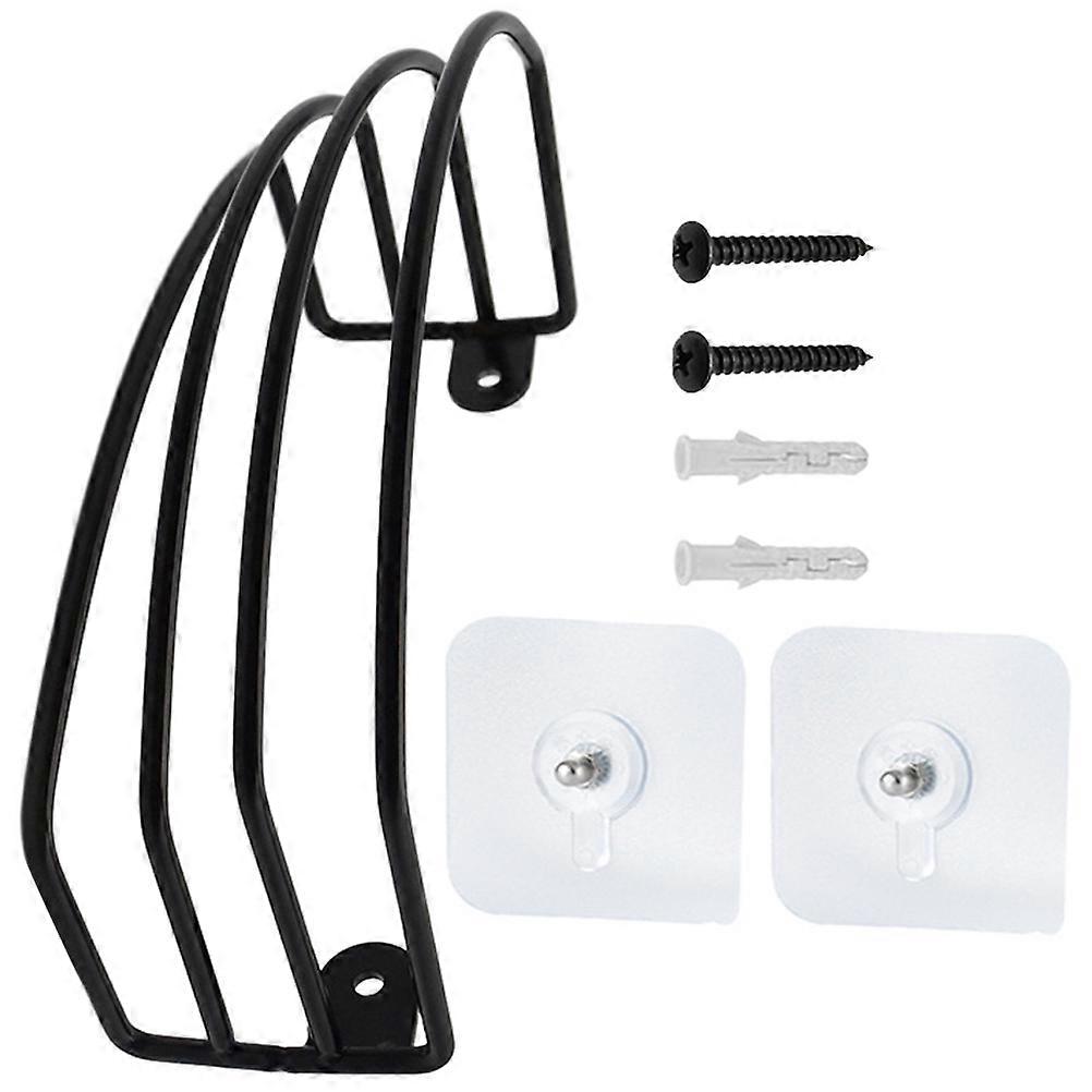 Wall Mounted Hat Holder Metal Rack for Baseball Storage 5Pcs