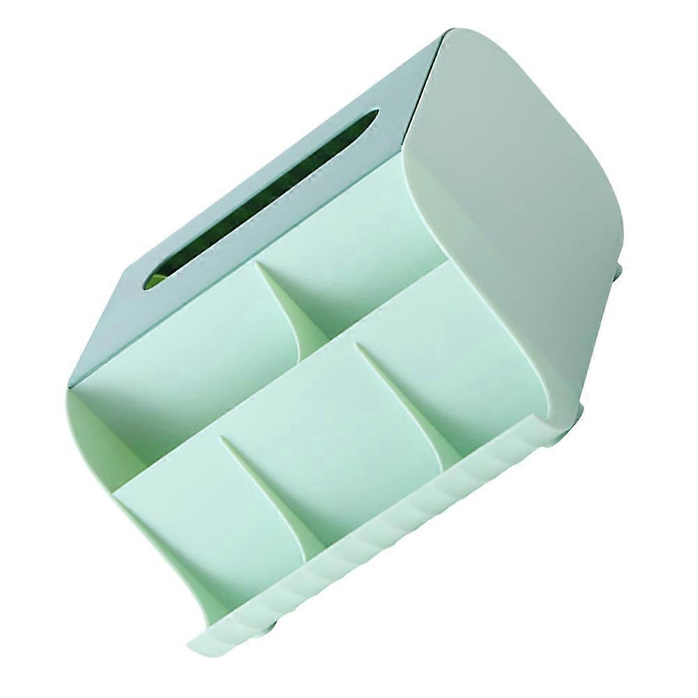 Tissues Box Holder Car Tissue Storage Organizer Suitable For Bedroom PP Material Tissue Holding 1Pack