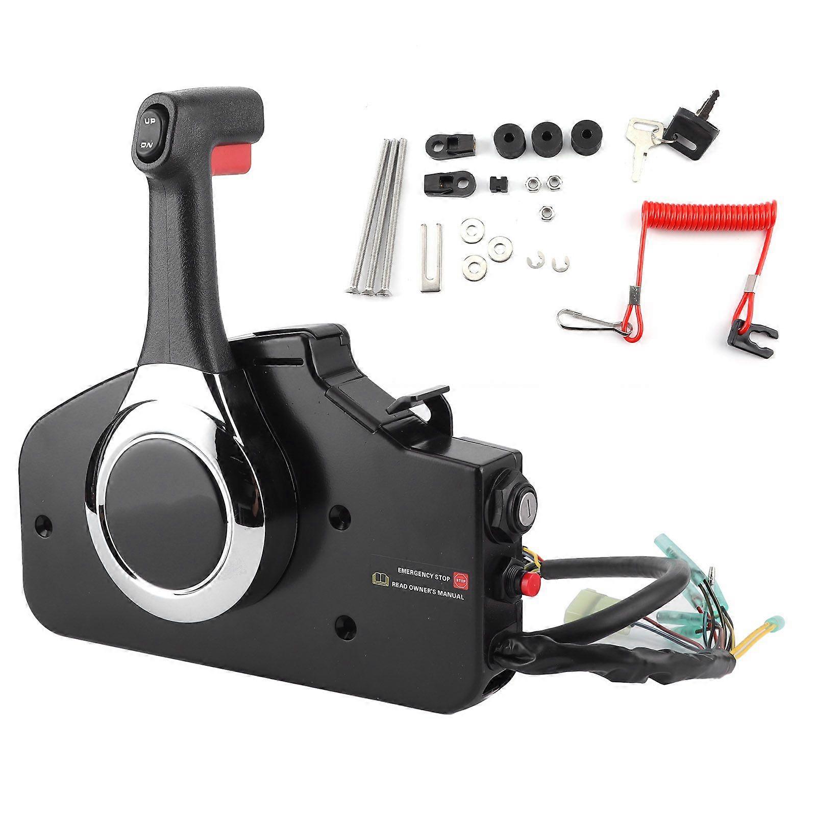 Outboard Motor Throttle Remote Control Box Side Mount 24800ZZ5A02 Fit for Honda Engine
