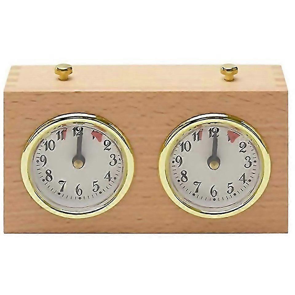 For Dt05a Retro Wood Shell Chess Clock Mechanical International Chess Clock