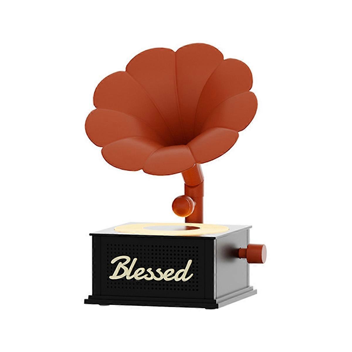 Mini Retro Bluetooth Speaker Wireless Mini Outdoor Sound System Black