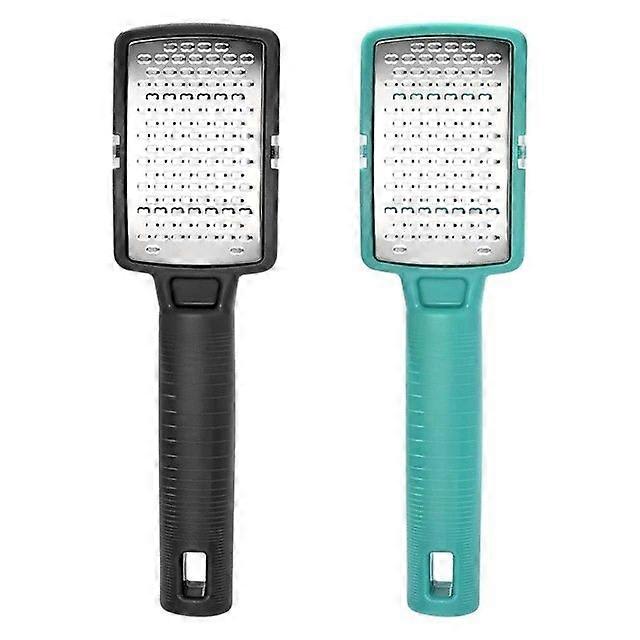 Stainless steel foot files for removing dandruff