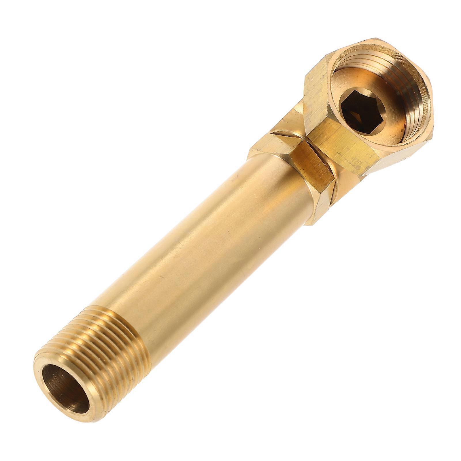 Garden Hose Swivel Adapter for Portable Use 4Pcs Copper Replacement Fittings