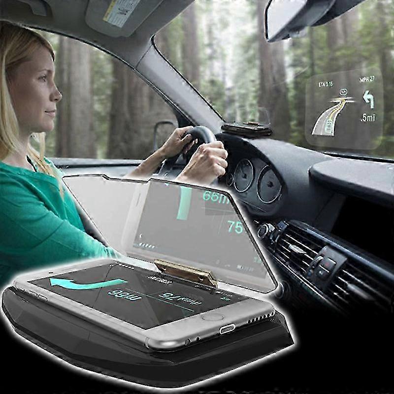 New Car GPS Phone HUD Mobile Navigation Bracket Head Up Projection Display Holder