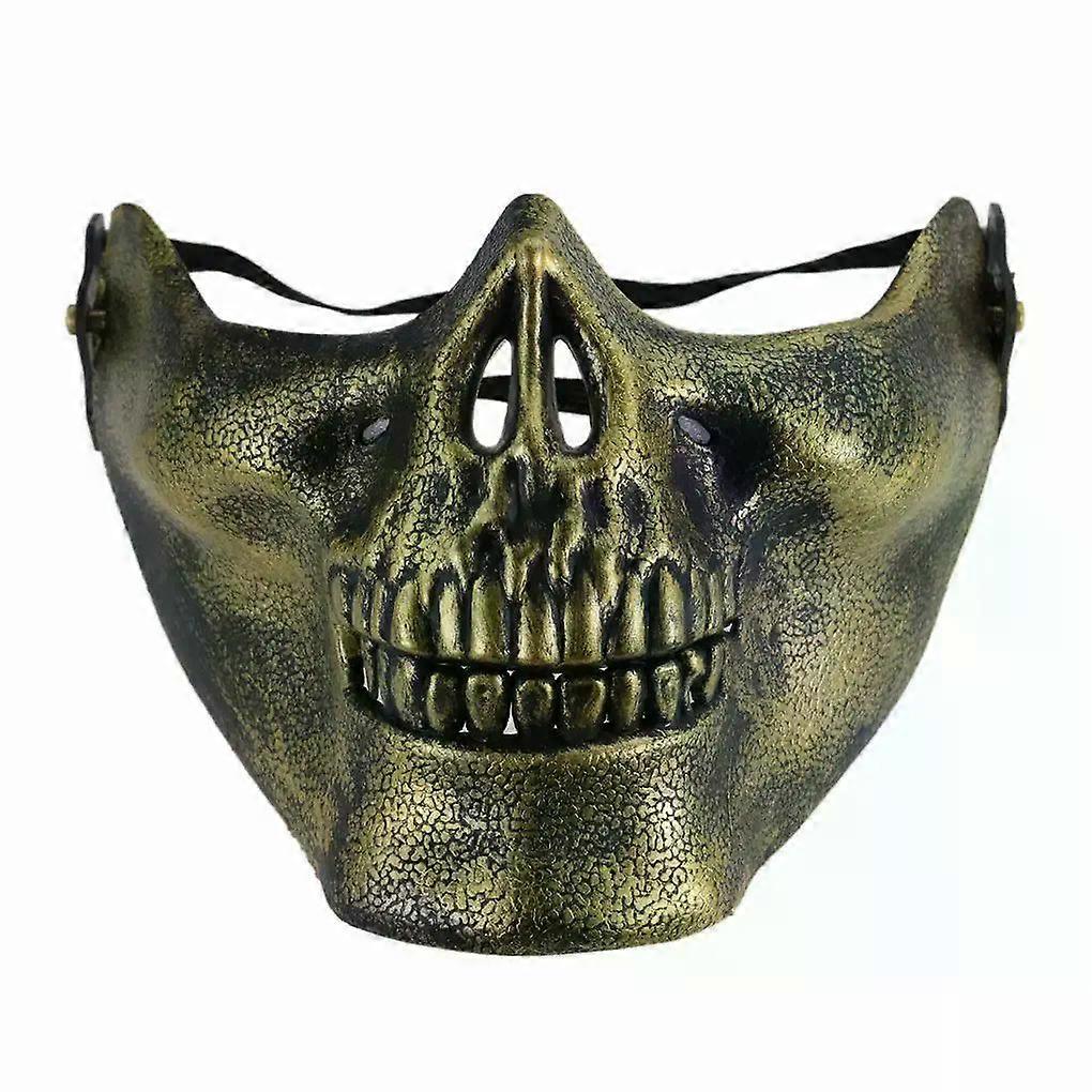 Halloween Tricky Skull Mask Operations Half Face Protective Masks Party
