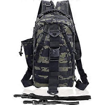 Angelrucksack Angelgert Tasche mit Rutenhalter Tackle Box Tasche  Angelausrstung Schulter Rucksack | Fruugo DE