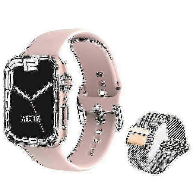 new Smart Watch Compatible with Apple Smartwatch Series 8, HD Screen Fitness Tracker with Heart Rate Monitor & Bluetooth Call for Men and Women - YX