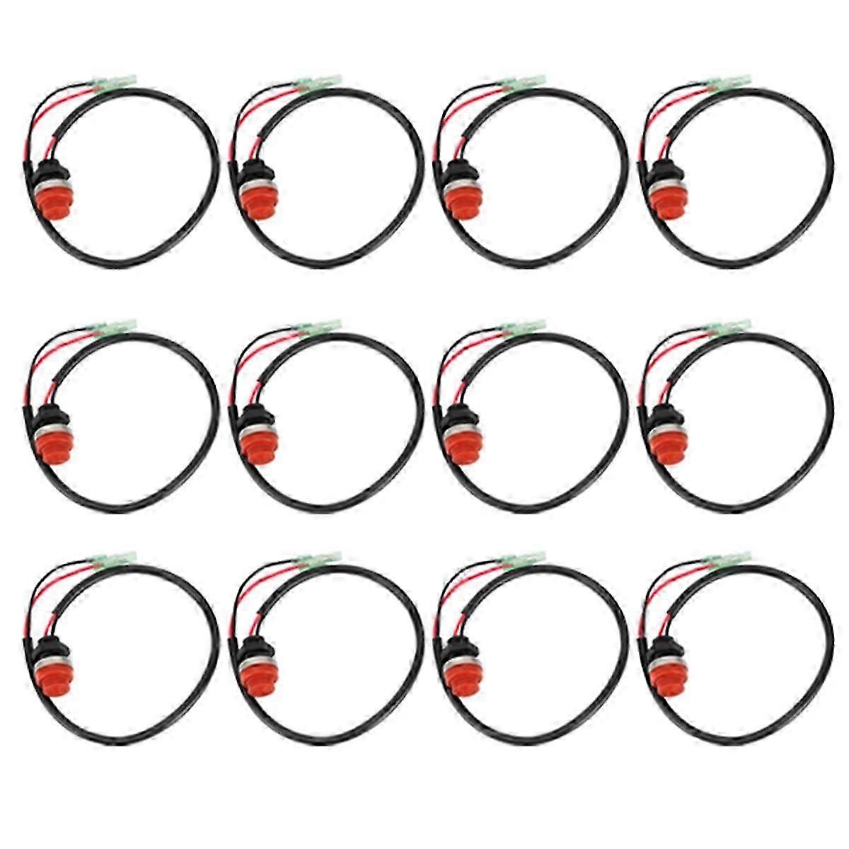 Universal Boat Outboard Engine Motor Start Kill Switch Keyless Push Button , Applicable to All for S