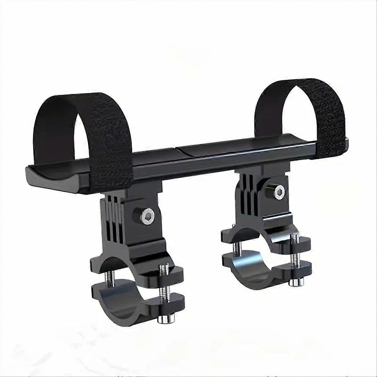 Adjustable Bicycle Light Bracket Support Thickened Rubber Pad Protection Bike Torch Headlight Speak