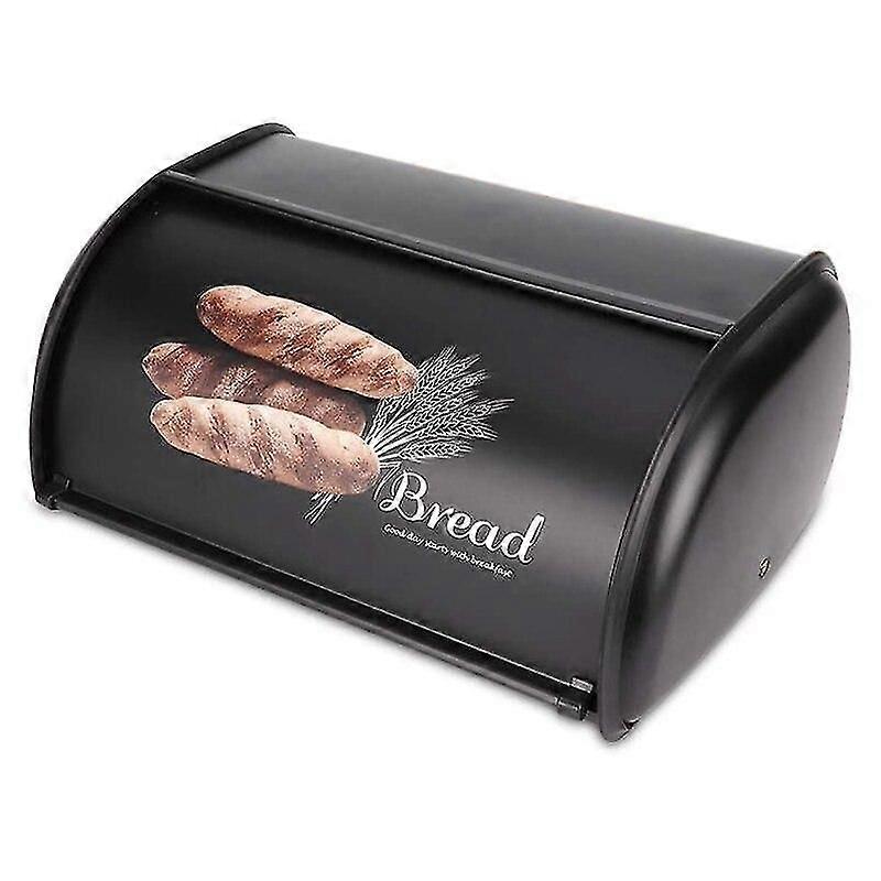 Bread Box,Large Capacity Metal Bread Box,Holder Bin Container Kitchen Storage Organizer, Bins