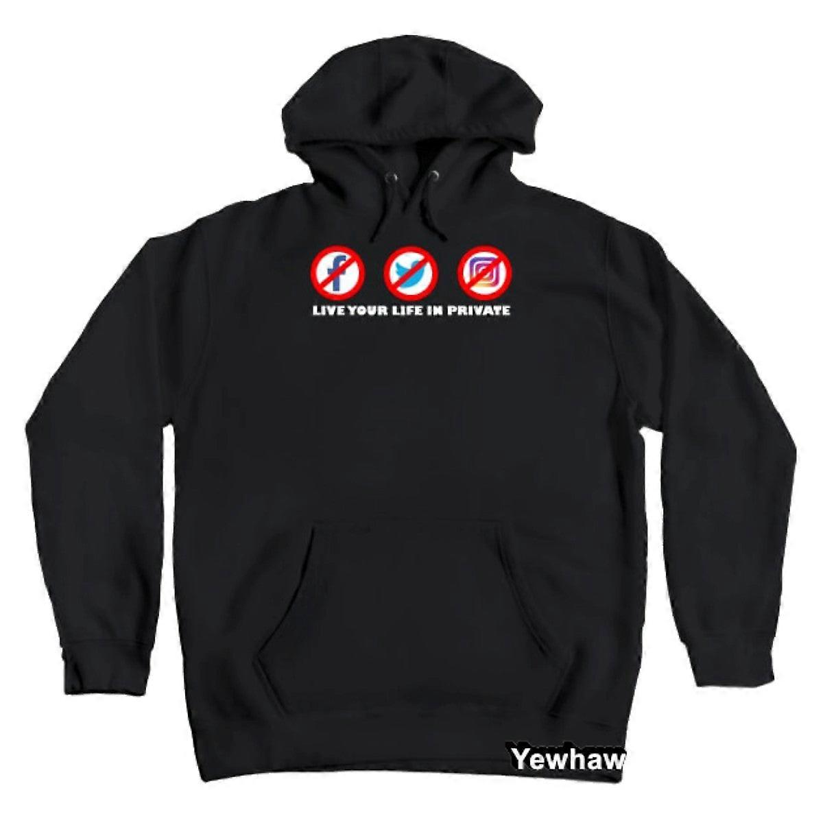 Lets Ditch Social Media Hoodie