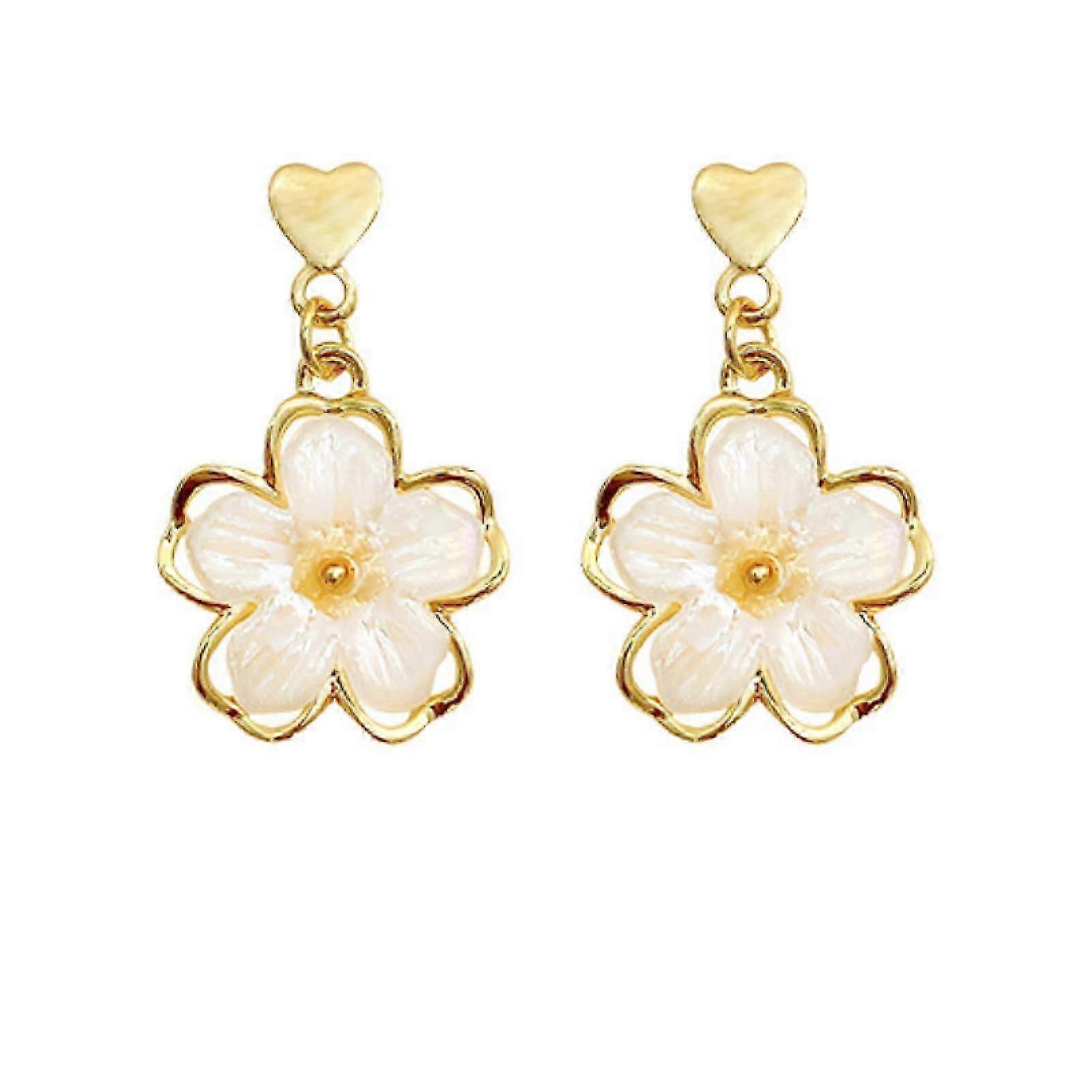 Hollow Flower Earrings for Women's