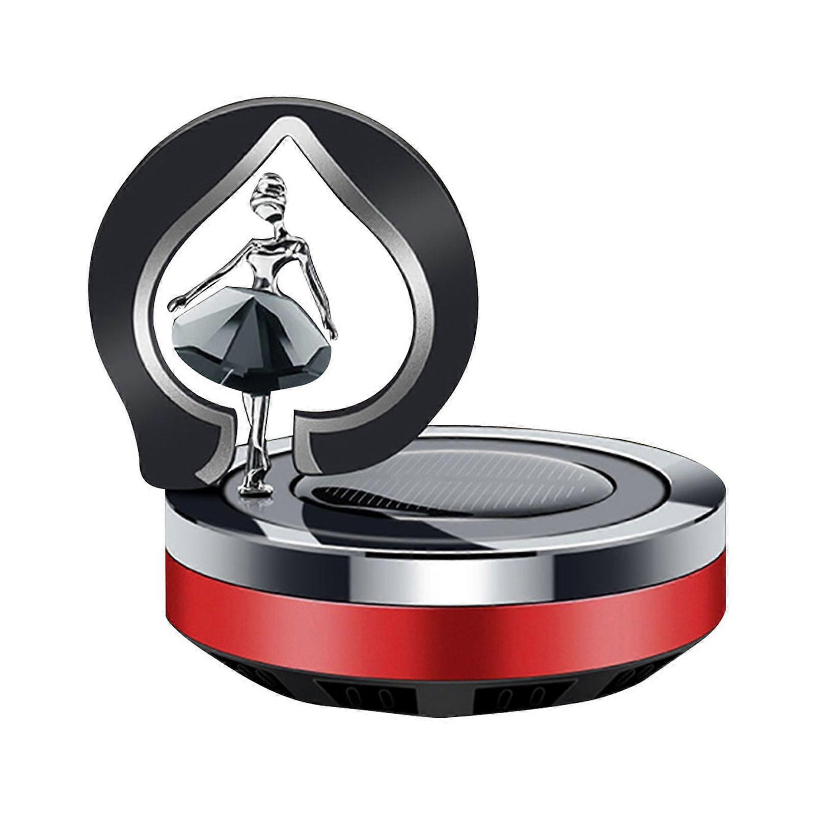 Gnobogi Solar Aromatherapy Machine, Paris Rotating Car Diffuser - Compatible with Solar Energy Accessories