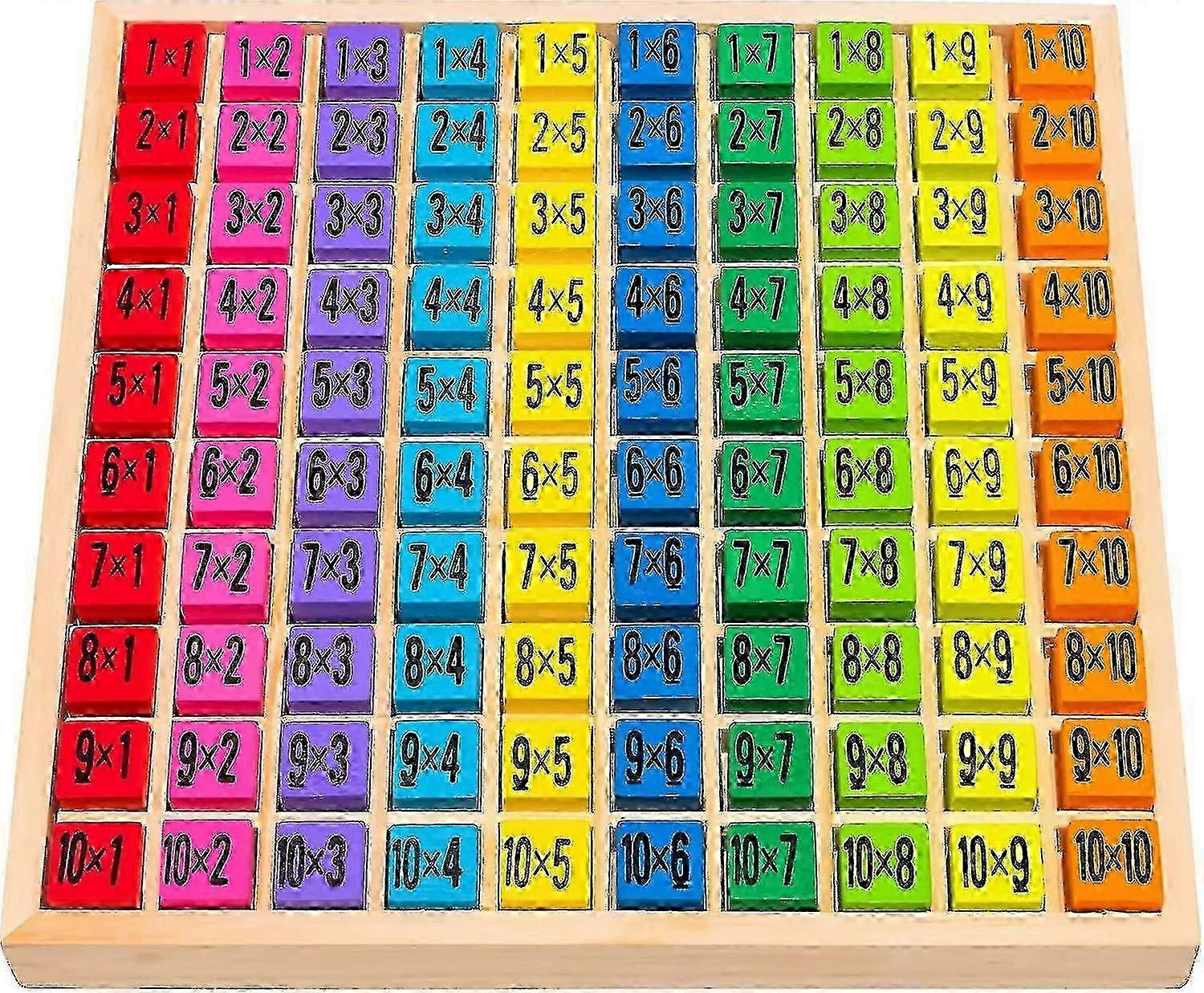 1x1 For Elementary School Students / Wooden Arithmetic Board
